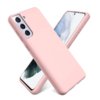 Custodia in silicone TPU per Samsung Galaxy S21 FE - (rosa)