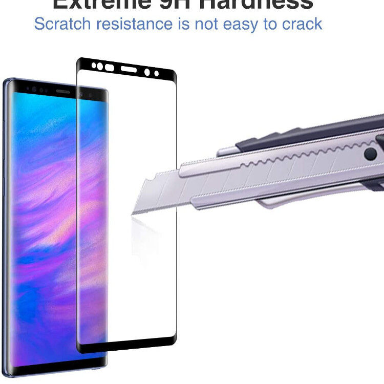 Samsung Galaxy Note 9 Panzerglas - Vollständige Abdeckung - immagine 3