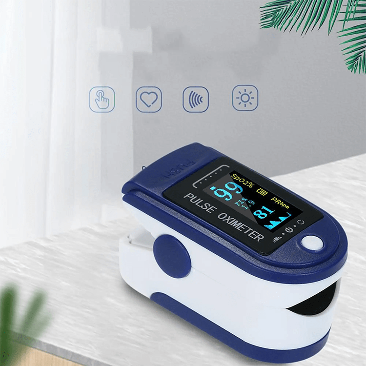 Oxymètre de pouls portable, moniteur de saturation Oxymètre Compteur de  fréquence cardiaque pour usage domestique