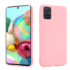 Coque en Silicone pour Samsung Galaxy A51 - (Rose)