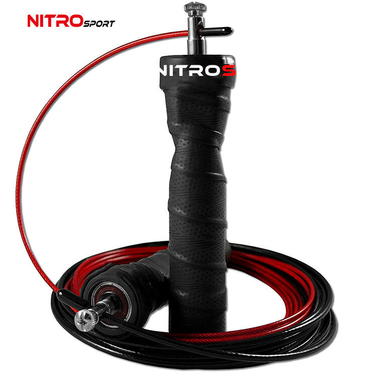 Acheter corde à sauter - avec roulements à billes professionnels et  poignées antidérapantes | NitroSport.ch
