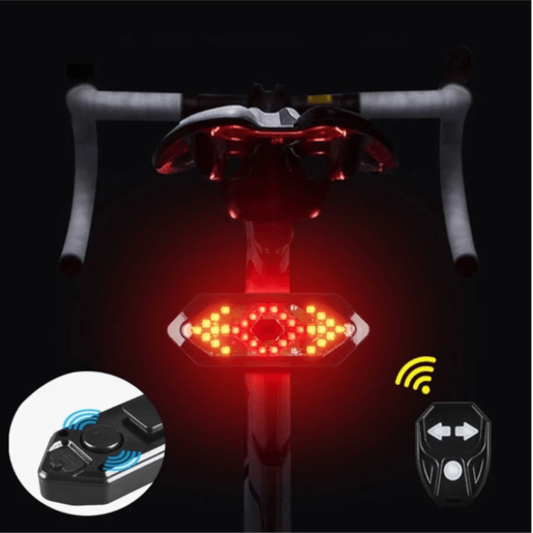 Rockbros USB Velo Fahrrad Rücklicht LED