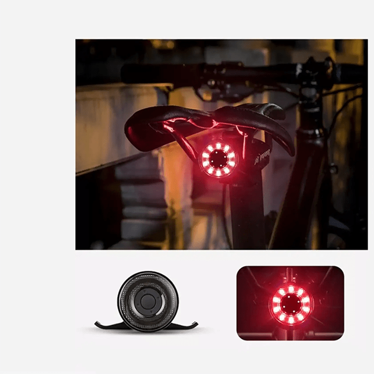 Fahrrad Alu Warnlicht Velo LED Front- und Rücklicht