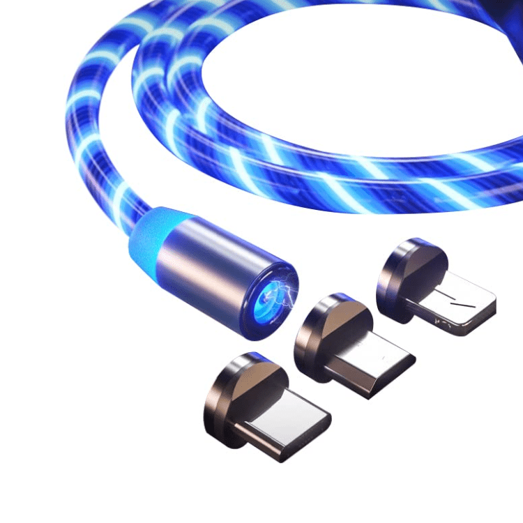 3 in 1 USB Ladekabel mit LED Licht