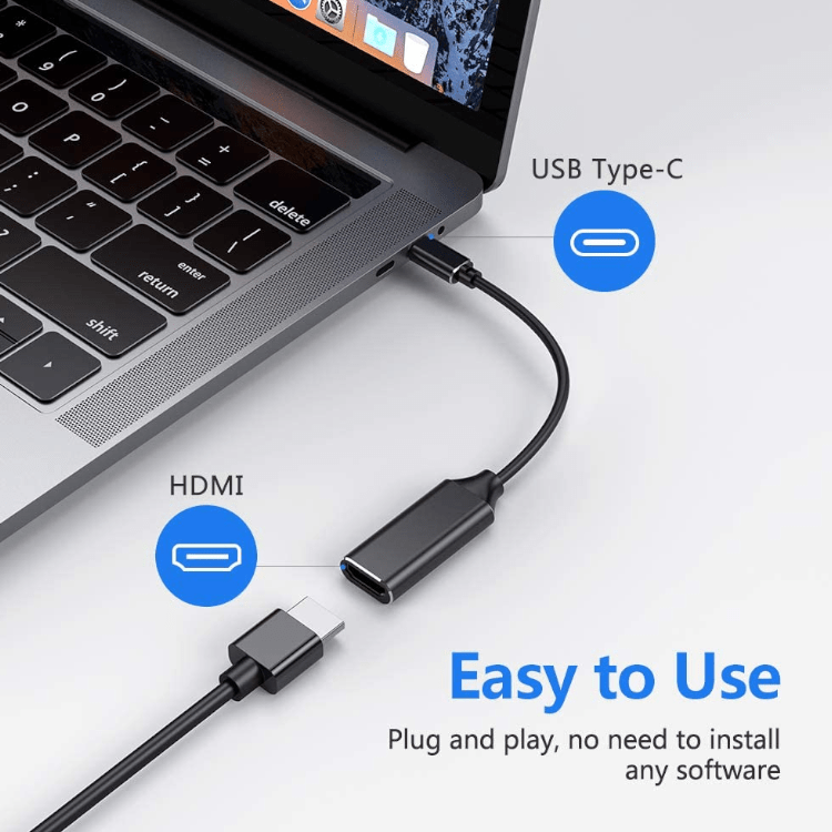 Câble adaptateur USB C vers HDMI 📌 acheter en ligne 4K