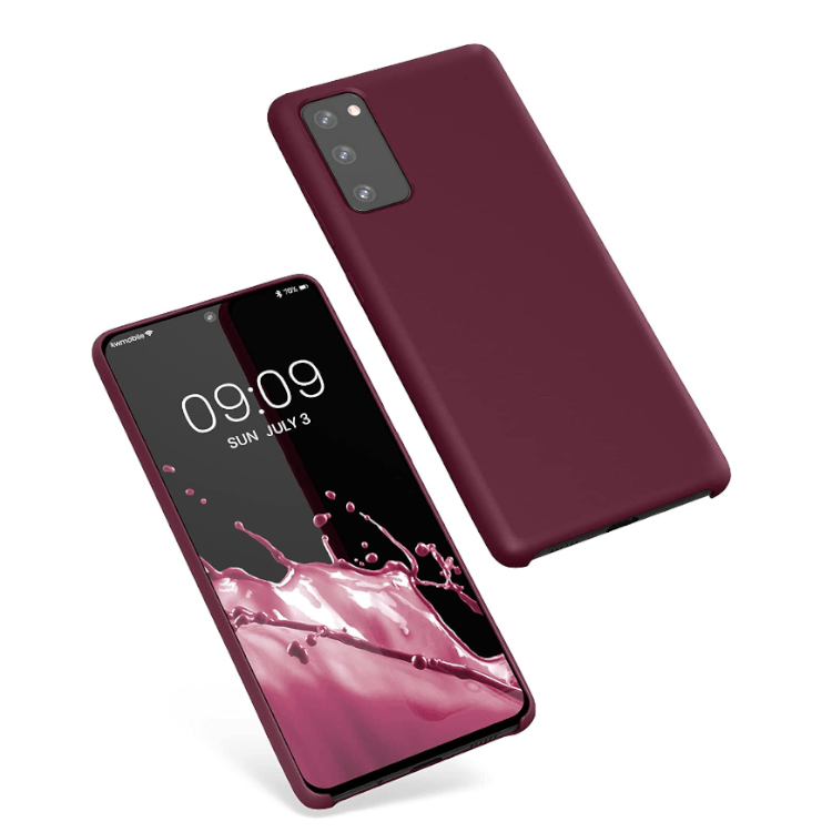 Samsung Galaxy S20 FE TPU Silikon Case - (burgundy)