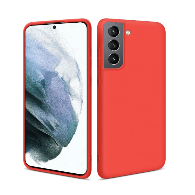 Samsung Galaxy S21 FE TPU Silikon Case - (Rot)