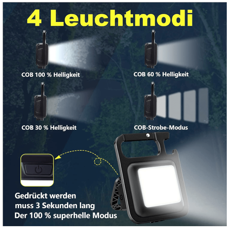 Acheter Mini Lampe Torche LED 800 Lumens Rechargeable
