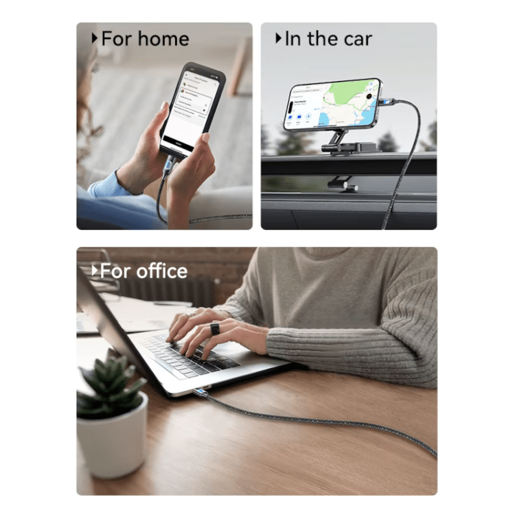 USB-C Kabel PD 65W 1M - mit RGB - immagine 4