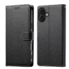 iPhone 17 Flip Wallet Cover en cuir véritable