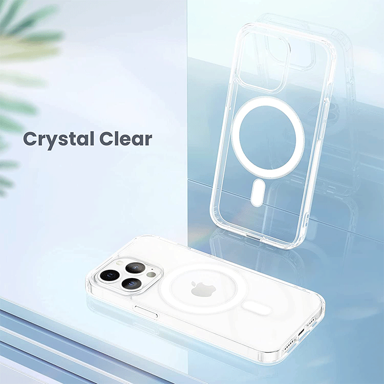 Vista alternativa dell'iPhone 18 Pro Max MagSafe Crystal Hardcase Hülle