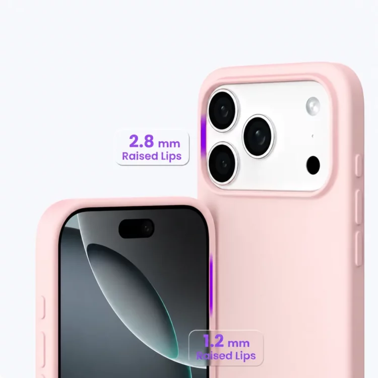 Vista alternativa dell'iPhone 17 Pro Max Case Hülle -  Rose