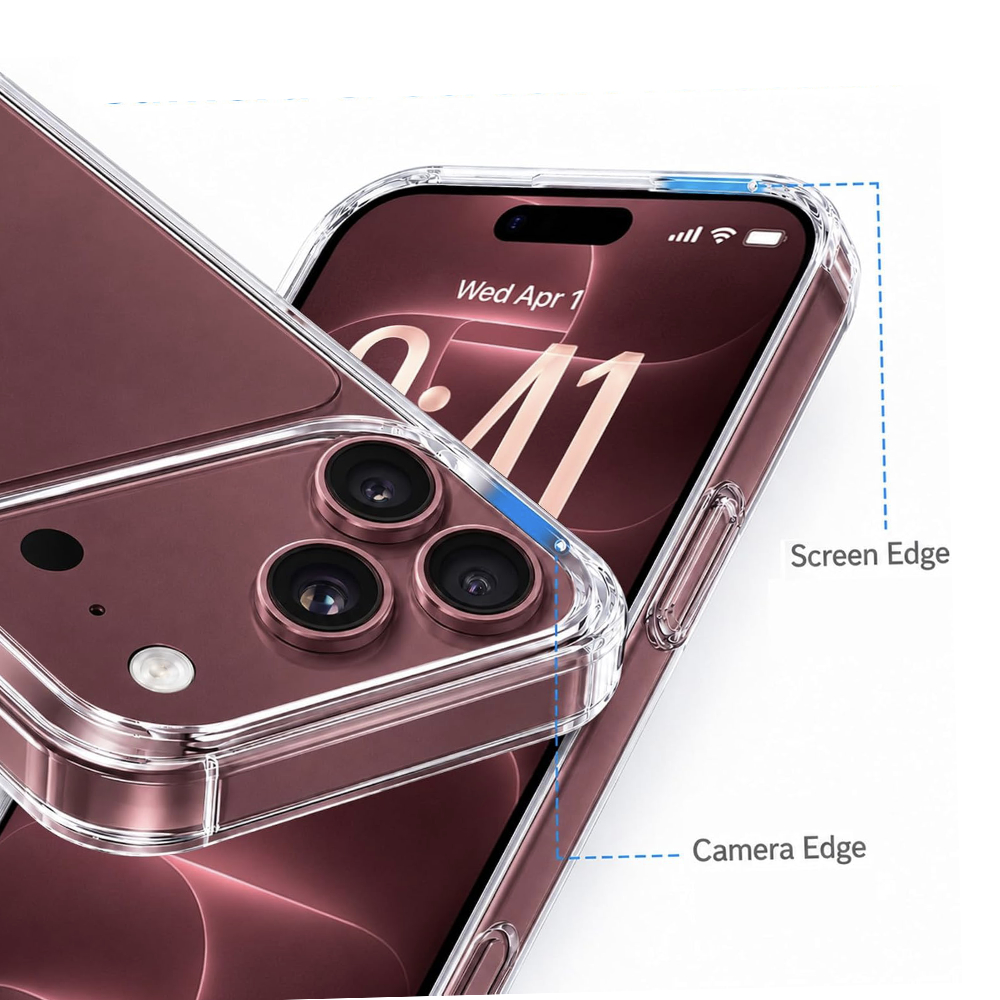 iPhone 18 Pro MAX Hülle - Dünne klare weiche TPU Schutzhülle – Image 2